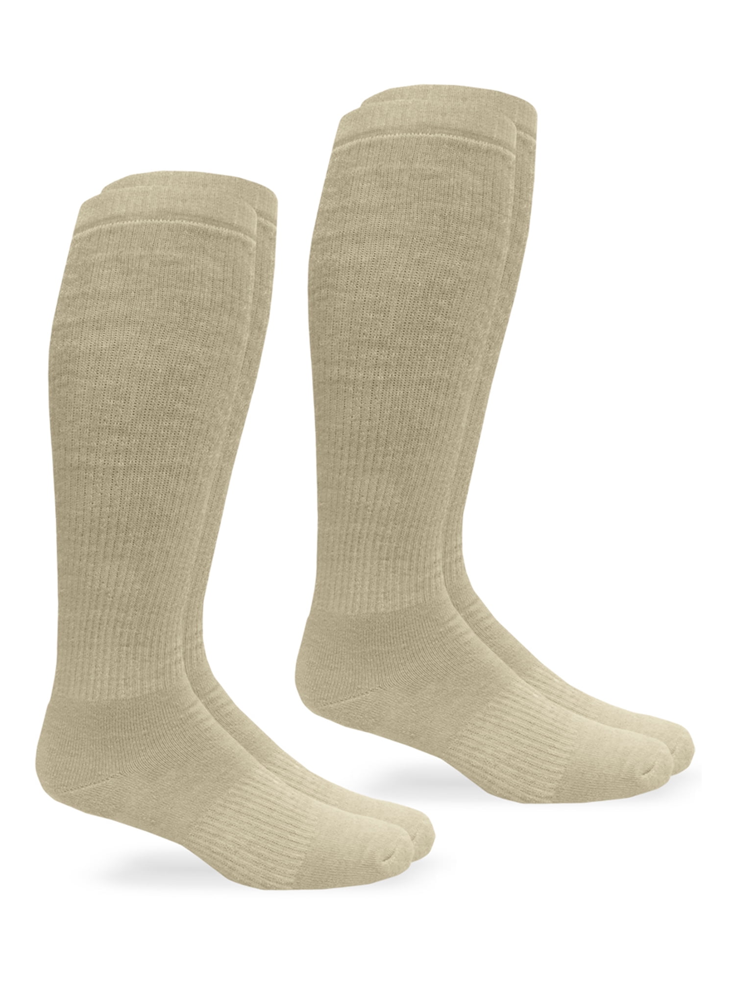 Jefferies Socks Mens Military Blister Guard Mohair Wool Combat Boot Crew Socks 3 Pair Pack 