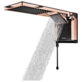 thumbnail image 3 of Regadera Eléctrica Lorenzetti Acqua Duo Rose Gold 6800w 220v Lorenzetti Duo, 3 of 5