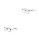 thumbnail image 4 of Qarigey Montura para gafas de lectura, montura para gafas, gafas ópticas antideslizantes, montura redonda, gafas para miopía antiluz Type3 NO3, 4 of 6