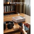 thumbnail image 3 of Reproductor de CD Leapwell L-CD202 portátil Bluetooth con altavoces, 3 of 7