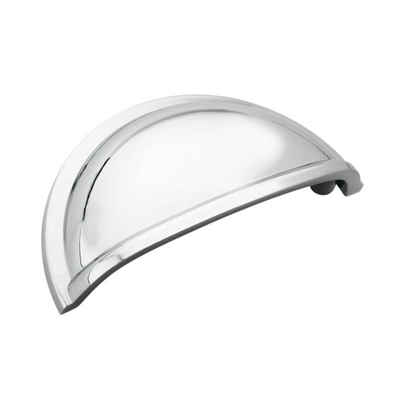 Rok Hardware Amerock BP5301026 3" Polished Chrome Cabinet Cup Pull