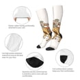 thumbnail image 3 of Fotbe Vintage Wild West Cowboy Calcetas Divertidas Estampadas para Hombre y Mujer, Calcetas de Algodón hasta la Rodilla para Caminar, Correr, Enfermería y Embarazo, 3 of 6