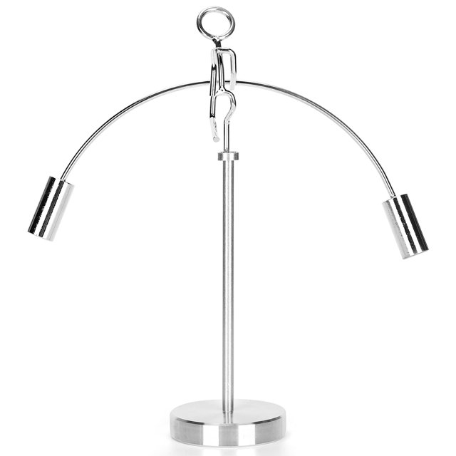 Balance Ball Toy, Simple and Modern Style Stainless Steel Durable Swinging Balls Exquisite Craft for Child for Teens 011 Double Man Model,010 Cylinder Style