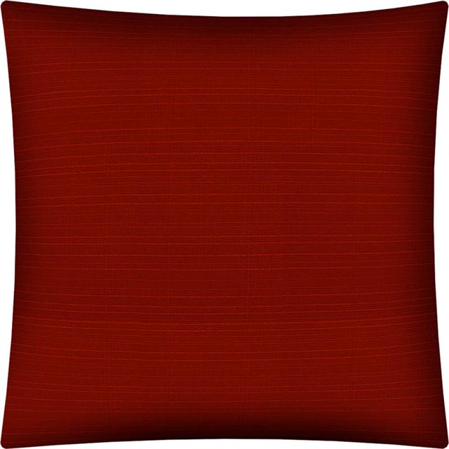 Joita Coussin Carré Forma Intérieur/extérieur Cousu Fermé - Tissu Polyester Rouge