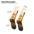 thumbnail image 4 of Fotbe Pastoral Sunflower Corgi print Women's Men's Novelty Crew Socks Cotton Socks Knee High Socks for Walking,Running,Nurses,Pregnancy, 4 of 8