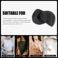 thumbnail image 5 of HEALEEP 4Pair Removable Cup Bra Pad Insert Pads Underwear Accessories(Black), 5 of 8