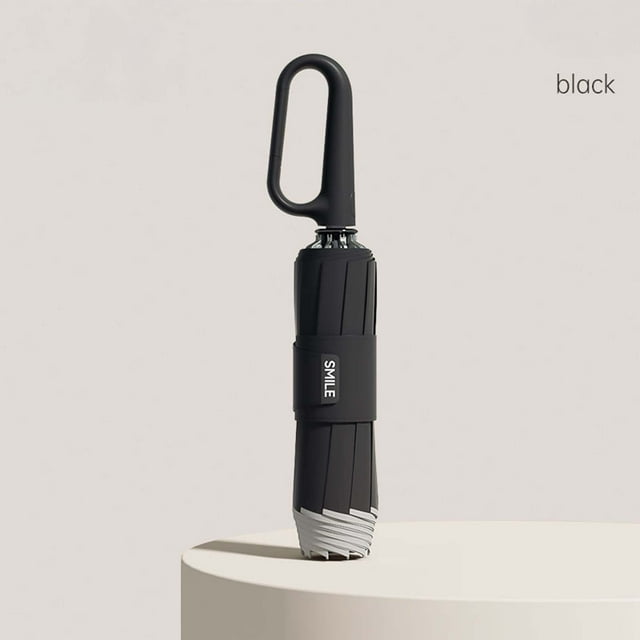 Vaidha Parapluie à Boucle Anneau Bande de Sécurité Réfléchissante Robuste Coupe-Vent Voyage Portable