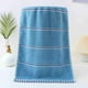 thumbnail image 1 of Juego de toallas de baño de algodón premium | Altamente absorbentes y de secado rápido | Toallas suaves y sin pelusa para baño, spa y uso de invitados | Verde, azul y gris, 1 of 6