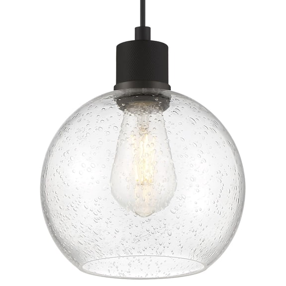 Access Lighting 63142LEDDLP-MBL/SDG Port Nine 8" Wide Led Mini Pendant - Black