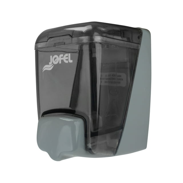 Despachador de Jabón Líquido Jofel Manual de Plástico ABS Humo 400ml
