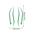 thumbnail image 3 of Motorcycle Headlight Adhesive Sticker Weatherproof Design Decal For Long Lasting And Easy Installation Yellow, 3 of 5