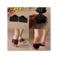 thumbnail image 6 of 1 Pair Belly Dance Paws Diamond Half Lyrical Shoes Foot Cover Toe Undies, 6 of 6
