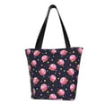 thumbnail image 1 of Fotbe Cartoon Donut Planets Bolsa de Playa con Estampado, Bolsa de Hombro, Bolsa de Mano Espaciosa, Bolsa de Viaje Ligera, Bolsa de Compras Versátil, 1 of 6