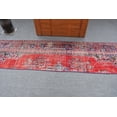thumbnail image 3 of Oushak Rug, Rugs For Nursery, 2.2x10.3 ft Accent Rugs, Blue Anatolian Rug, Turkish Rug, Vintage Rug, Decorative Bedroom Rug, 3 of 10