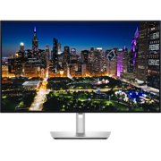 Dell U3223QE UltraSharp 32-inch 4K USB-C Hub Monitor, Adjustable Stand Height, Anti-Glare, Portable, 2.2 Inches Depth, Silver