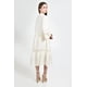 thumbnail image 3 of Vestido camisero de encaje bordado Roman Fashion /Juvenil, 107 (Beige) beige EG, 3 of 5