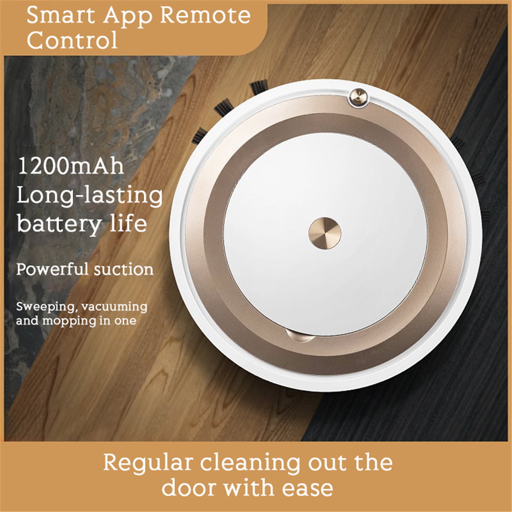 Mop & Sweep Cleaning Smart Robot Vacuum Cleaner with Remote Control Navigation 