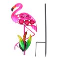 thumbnail image 4 of GOOHOCHY 1 UNID POTENCIA SOLAR Flamingo Césped Lámpara de palo de jardín Lámpara de tierra exterior Luz solar al aire libre, 4 of 8