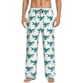 thumbnail image 2 of Kdxio Cartoon Shark Print Men's Sleep Pajama Pant Lounge Pants with Pockets, 2 of 8