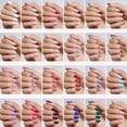 thumbnail image 2 of Kit Press on Nails con forma de escarabajos, 720 unidades, 24 colores, con pegamento y pegatinas, 2 of 7