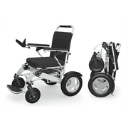 Premium Grade Smart Electric Wheelchair with SOS Function Foldable Power Wheelchair Heavy Duty Strong Mobility Scooter Wheel chair