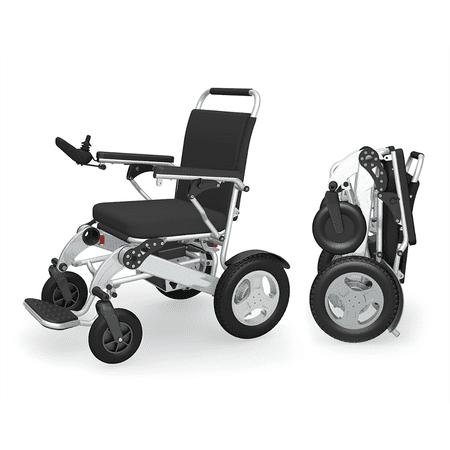 Premium Grade Smart Electric Wheelchair with SOS Function Foldable Power Wheelchair Heavy Duty Strong Mobility Scooter Wheel chair