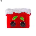 thumbnail image 3 of CSChome Christmas Bear Ornament Christmas Bear Ornament Set Mini Cartoon Holiday Desktop Decoration, 3 of 7