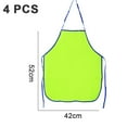 thumbnail image 2 of Children Painting Aprons Waterproof Kids Aprons No-Pocket, 2 of 5