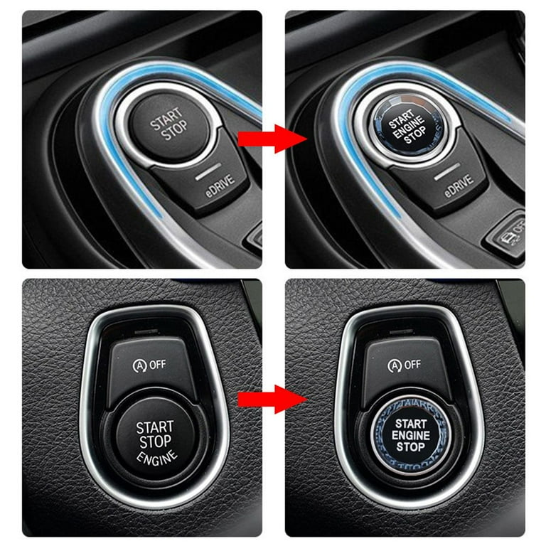 Car One-click Start Button cover Decorative Protective Cover For