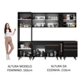 thumbnail image 4 of Cocina Integral Completa Modular Madesa Reims 260cm NN 05, 4 of 4