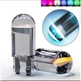 thumbnail image 1 of 10X nuevo W5W LED Canbus T10 luces de coche COB piezas interiores de vidrio bombillas 6000K blanco Auto matrícula lámpara cúpula lectura luz 12V Dengxun unisex, 1 of 1