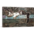 thumbnail image 1 of ARTCANVAS Aegean Cat Breed Lounging Canvas Art Print - Size: 26" x 18" (1.50" Deep), 1 of 9
