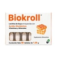 thumbnail image 1 of BIOKROLL, ACIDO GLUTAMINICO, VITAMINAS Y MINERALES, CAJA CON 60 TABLETAS DE 1.30 G, BIO SALUD, 1 of 3