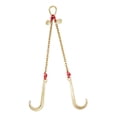 thumbnail image 3 of High Strength 5/16 Inch x 2 Feet G80 Tow Chain with Grab Hook and J Hook, 10800 lbs for Wrecker Use, 3 of 5