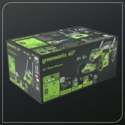 Greenworks 60V 21 Push Lawn Mower + (1) 5.0 Ah Battery & Charger 2546502