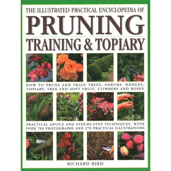 Illustrated Practical Encyclopedia of Pruning, Training and Topiary: How to Prune and Train Trees, Shrubs, Hedges, Topia, (Paperback)