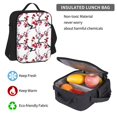 thumbnail image 5 of Disketp Cherry Blossoms Large Capacity Backpack Lunch Bag Pencil Case Combination 3 Piece Set for Student, 5 of 7