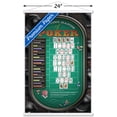 thumbnail image 3 of Poker Hands Wall Poster with Wooden Magnetic Frame, 22.375" x 34", 3 of 3