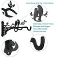 thumbnail image 5 of shyuyusa Multipurpose Hanging Basket Plant Brackets Outdoor Indoor Iron Plant Hangers Wall Mounted Lantern Hooks For Garden Plants Flower Light Bird Feeder, 5 of 5