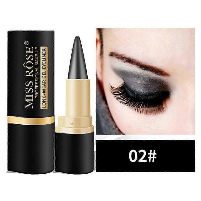 ZHAOCHENG Delineador de ojos resistente al agua, preciso, fácil de aplicar, duradero, grueso, marrón