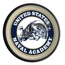 Navy Midshipmen 18'' x 18'' Mascot Slimline Illuminated Wall Sign
