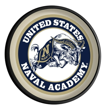 Navy Midshipmen 18'' x 18'' Mascot Slimline Illuminated Wall Sign