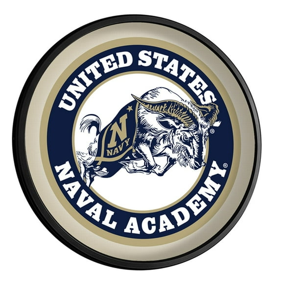 Navy Midshipmen 18'' x 18'' Mascot Slimline Illuminated Wall Sign