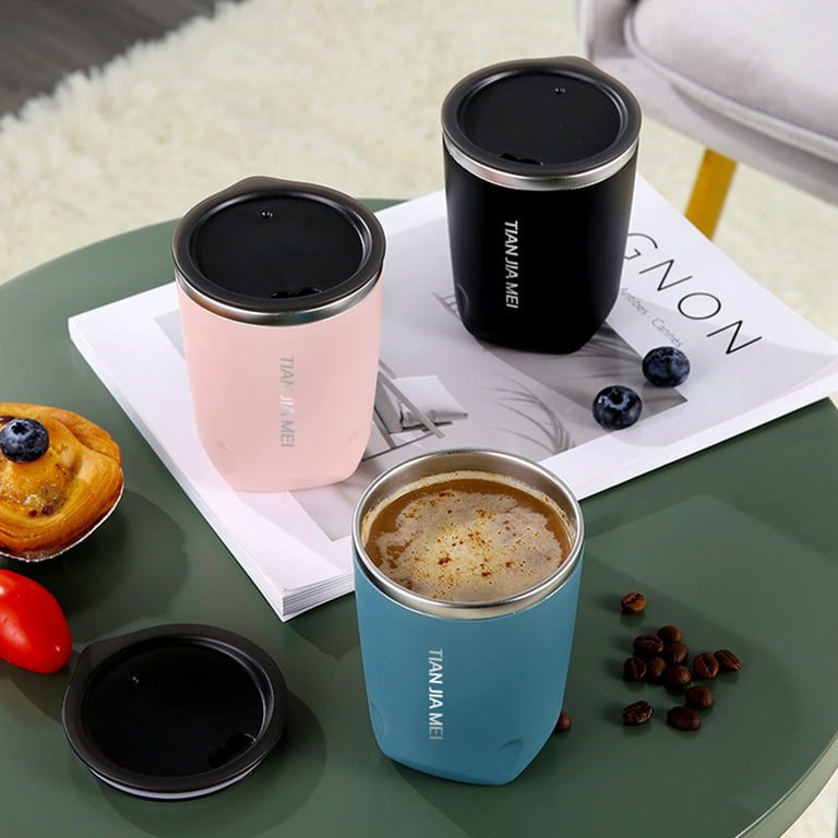 Puraville Insulated Tumblers with Lid, 10 oz Travel Coffee Mug Stainless  Steel Vacuum Thermos Cup, 1…See more Puraville Insulated Tumblers with Lid