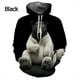 thumbnail image 5 of Sudadera con capucha con gráfico de oso polar para hombre, ropa con diseños geniales, sudaderas con capucha con estampado de osos pardos en 3D, jerséis para mujer, sudaderas con capucha de moda Haraju, 5 of 5