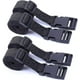 thumbnail image 1 of Webbing Strap 25mm Nylon Heavy Duty Straps Webbing Straps With Buckles Luggage Straps Utility Strapblack4pcs, 1 of 1