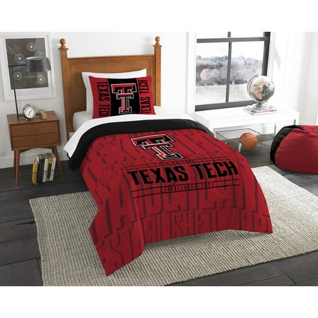 Virginia Tech Twin Comforter - NCAA Texas Tech Red Raiders