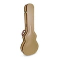thumbnail image 2 of Crossrock Les Paul Electric Guitars Case with Semi-vintage Look Arched Hardshell, Vinyl Tweed, 2 of 9