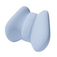 thumbnail image 1 of Cojín de respaldo suave, cómodo, ergonómico, resistente con correa, cojín para asiento de coche Azul, 1 of 9