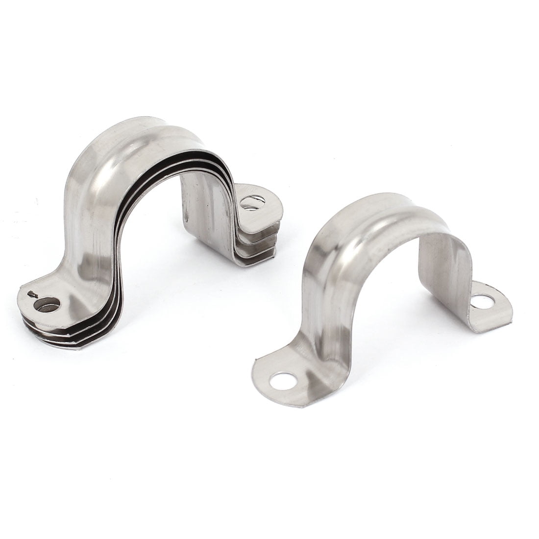32mm Arch High Two Hole 304 Stainless Steel Pipe Strap Clip Fastener